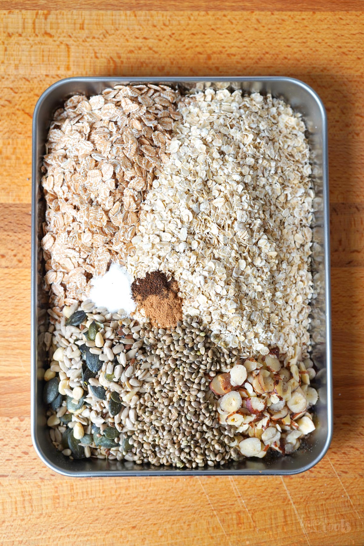 Easy Homemade Baked (Maple) Granola | Bake to the roots