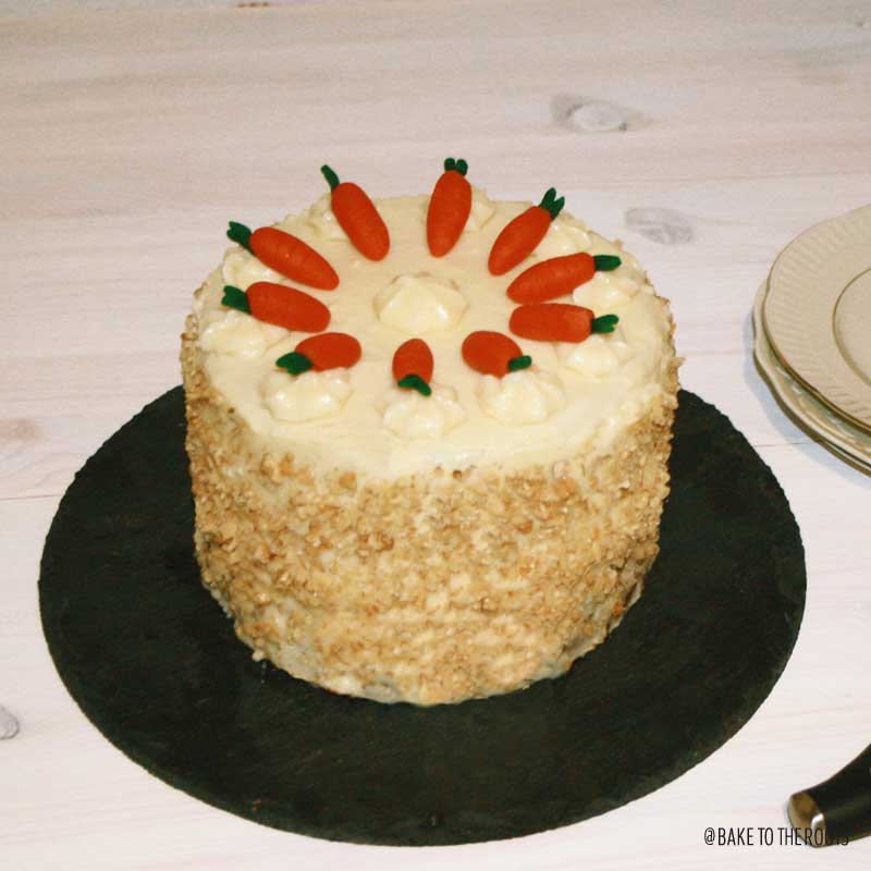 Carrotcake Cheesecake Cake | Bake to the roots