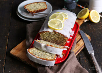 Lemon Poppy Seed Loaf Cake | Bake to the roots