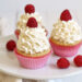 White Chocolate Raspberry Cheesecake Cupcakes | Bake to the roots