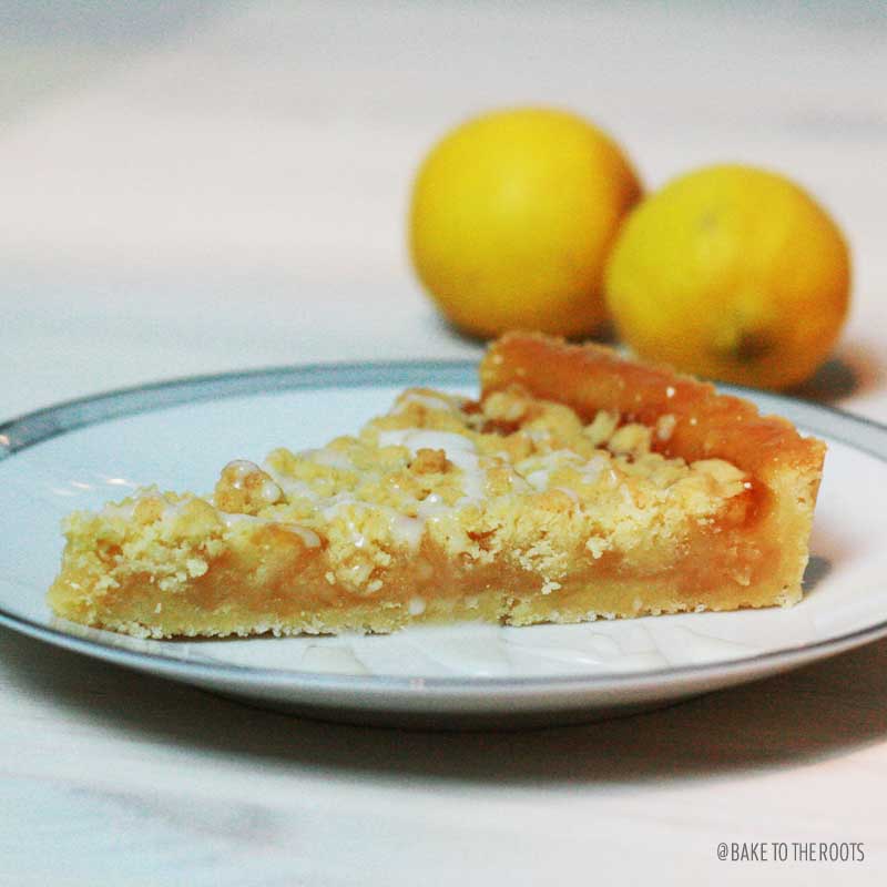 Lemon Streusel Tarte | Bake to the roots