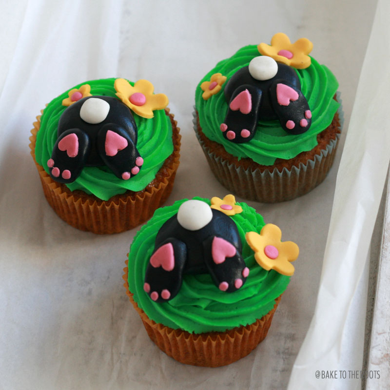 Easter Bunny Cupcakes | Bake to the roots