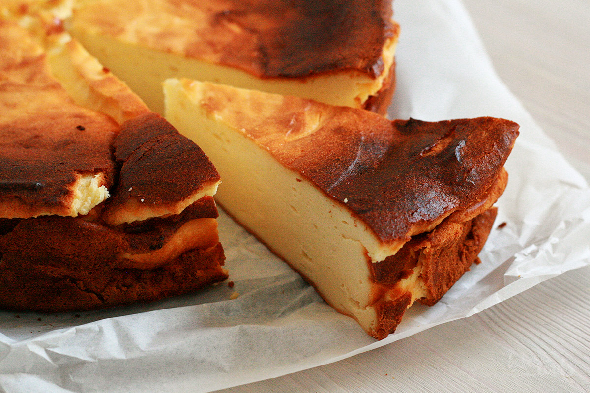 Easy Peasy Bottomless Cheesecake