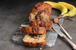 Banana Nutella Bread | Bake to the roots