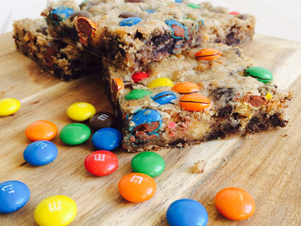 Compost Cookie Bars | Bake to the roots