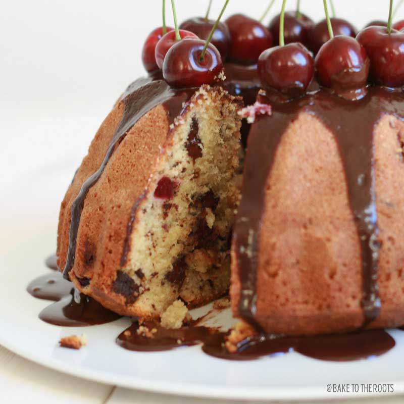 Merry Cherry Bundt Cake | Bake to the roots