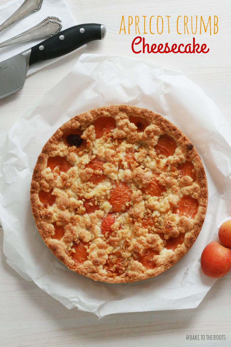 Apricot Crumb Cheesecake