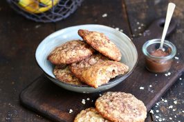 Banana Nutella Cookies | Bake to the roots