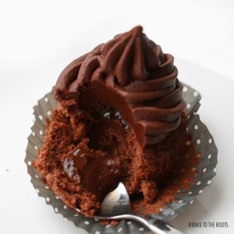 Sacher Cupcakes | Bake to the roots