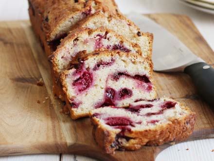 Raspberry Bread | Bake to the roots