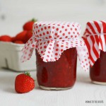 Homemade Strawberry Vanilla Jam | Bake to the roots