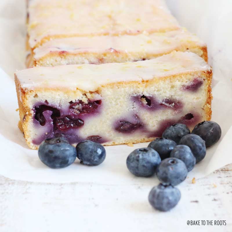 Blueberry Lemon Bars | Bake to the roots