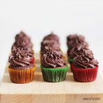 Mini Fudgy Chocolate Cupcakes | Bake to the roots