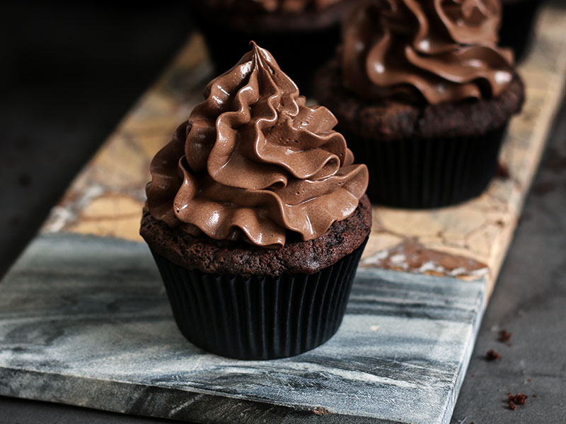 Chocolate Slut Cupcakes | Bake to the roots