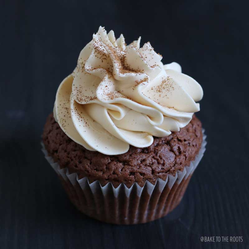 Chocolate Espresso Cupcakes | Bake to the roots
