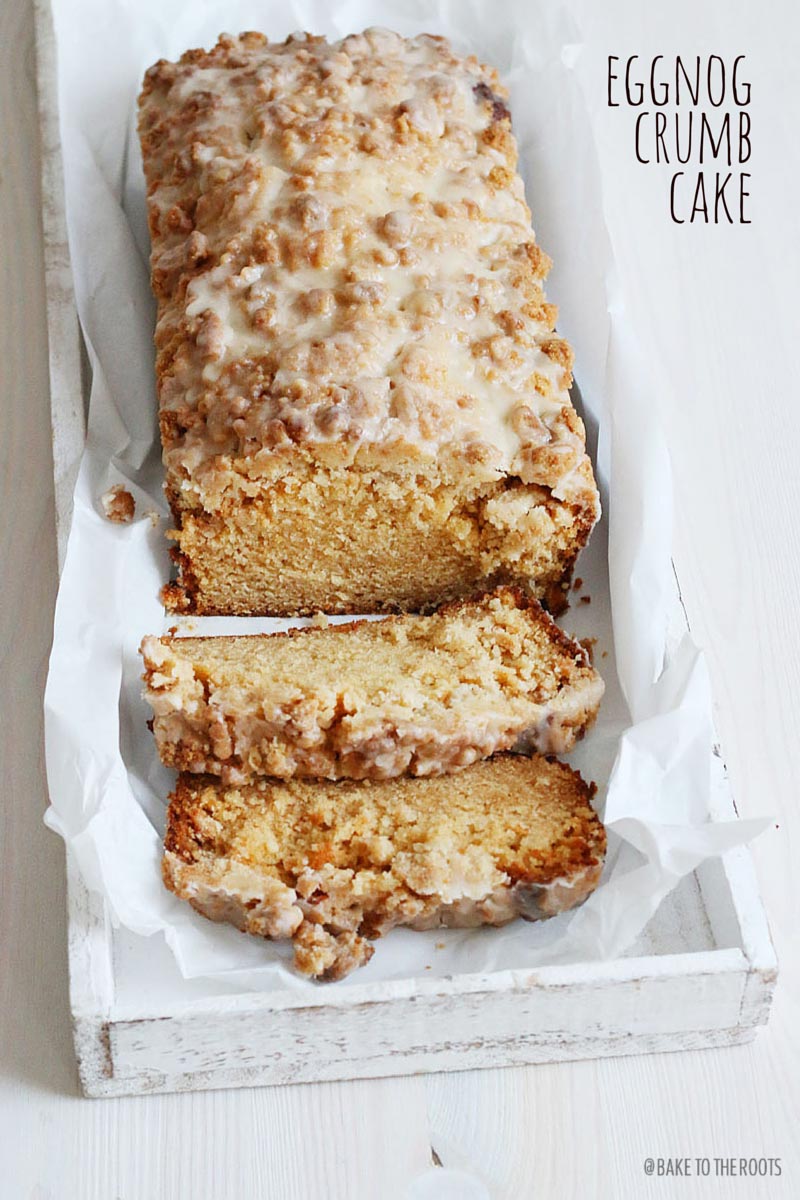 Eggnog Crumb Cake