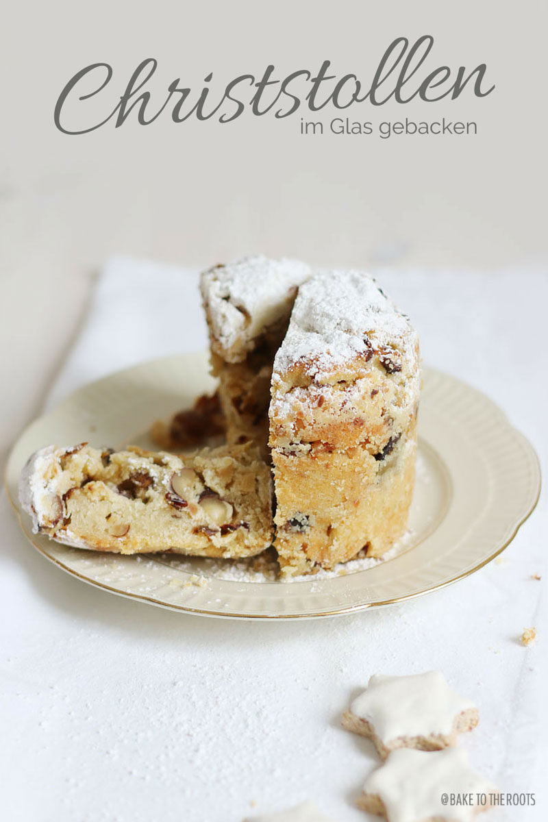 Christstollen im Glas | Bake to the roots