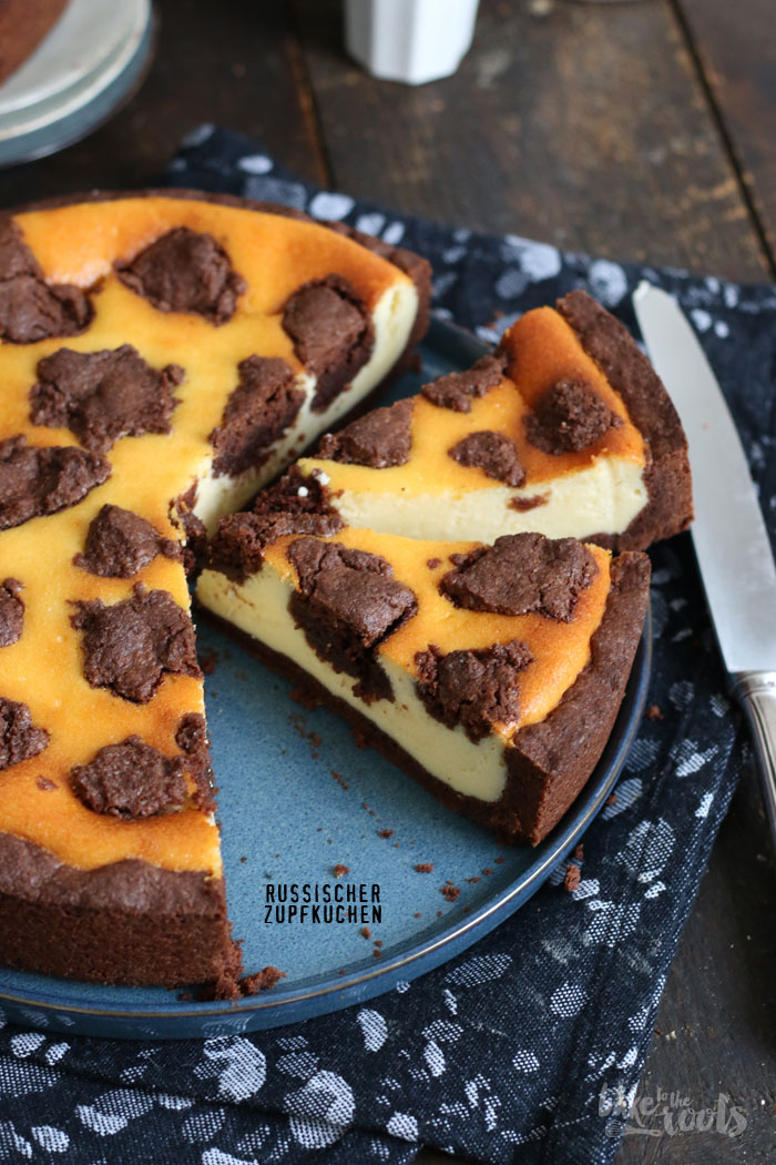 Russischer Zupfkuchen (Chocolate Cheesecake)