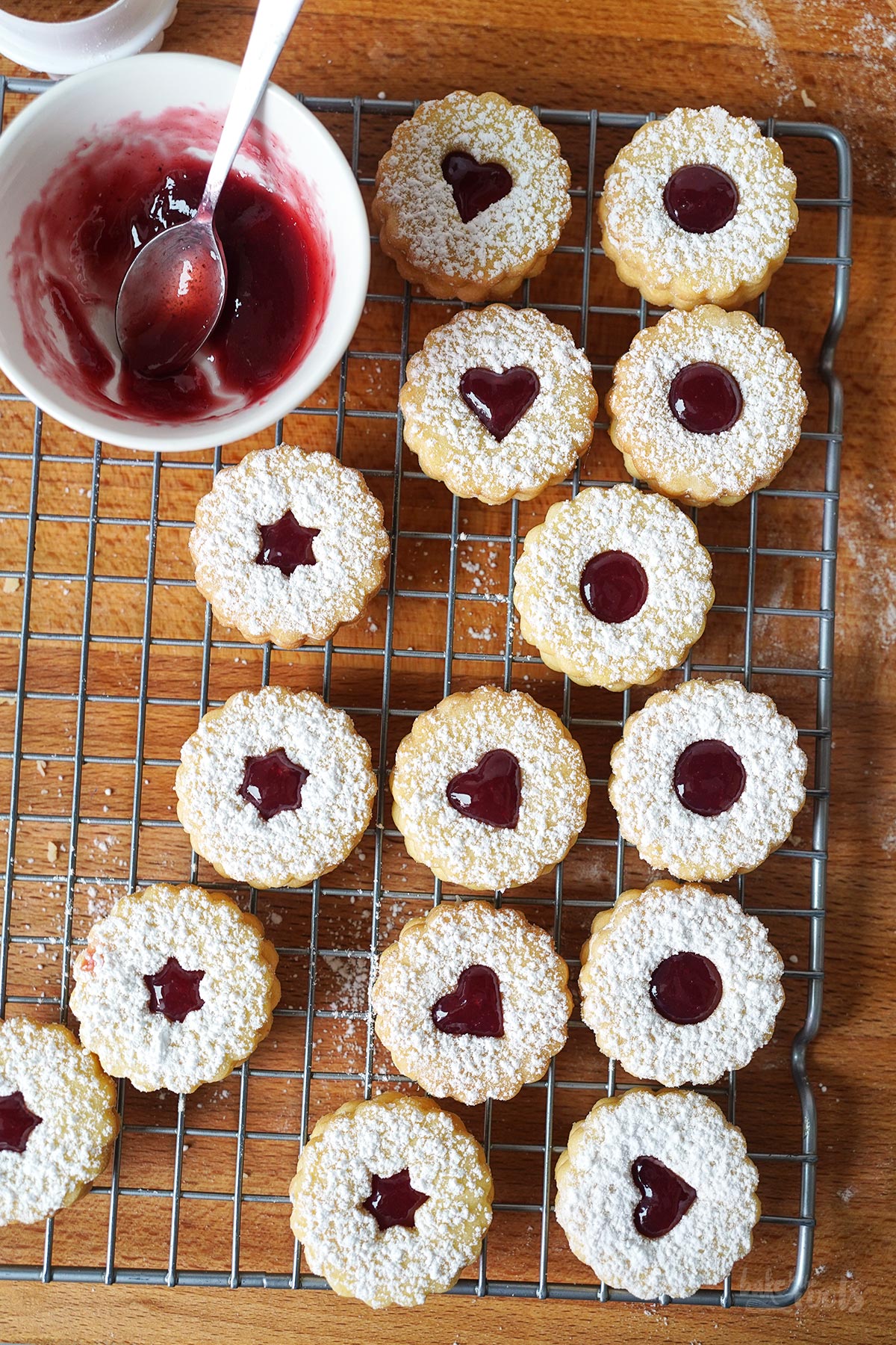 Einfache Spitzbuben | Bake to the roots