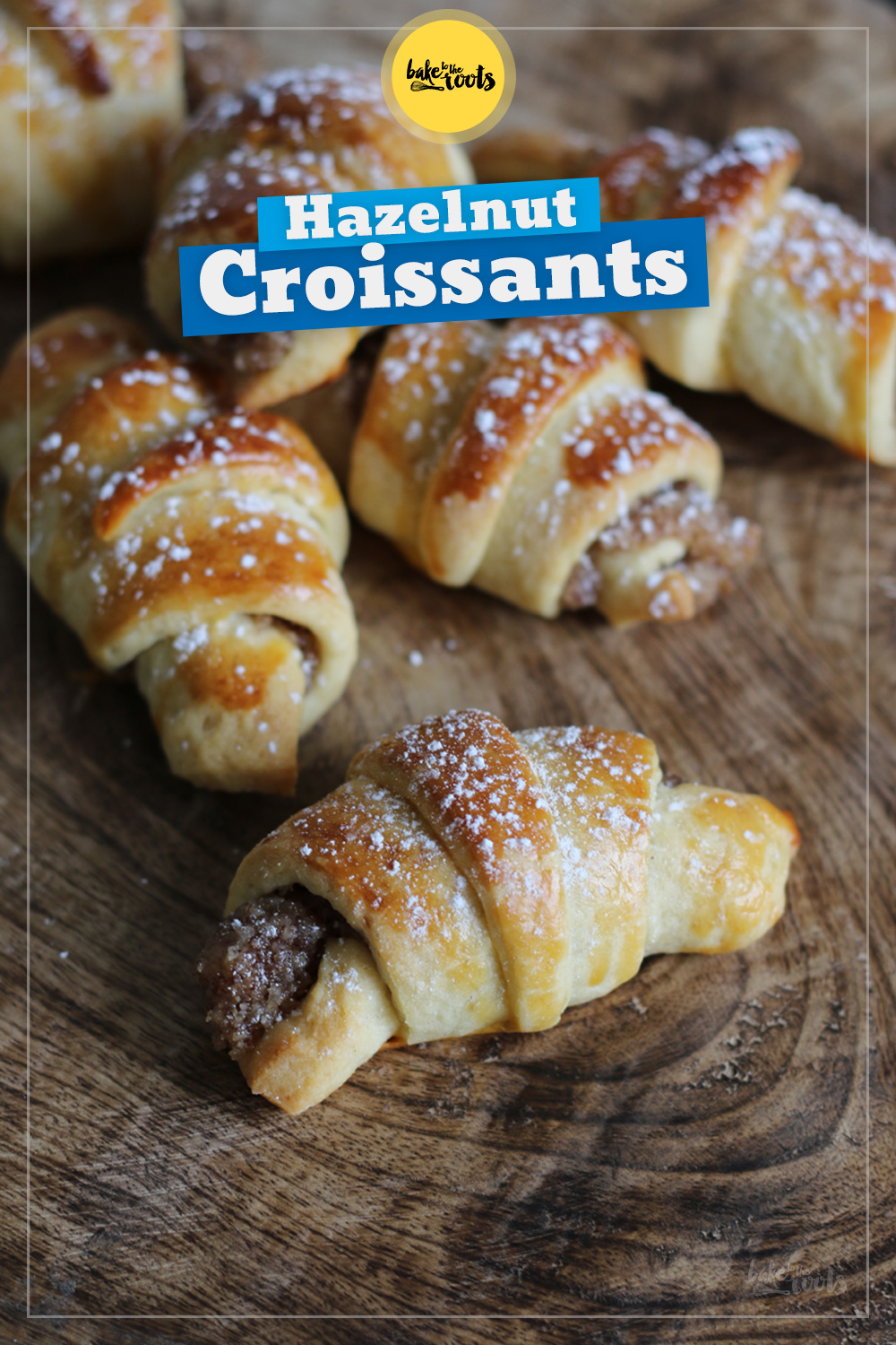 Nusshörnchen aka. Hazelnut Croissants | Bake to the roots