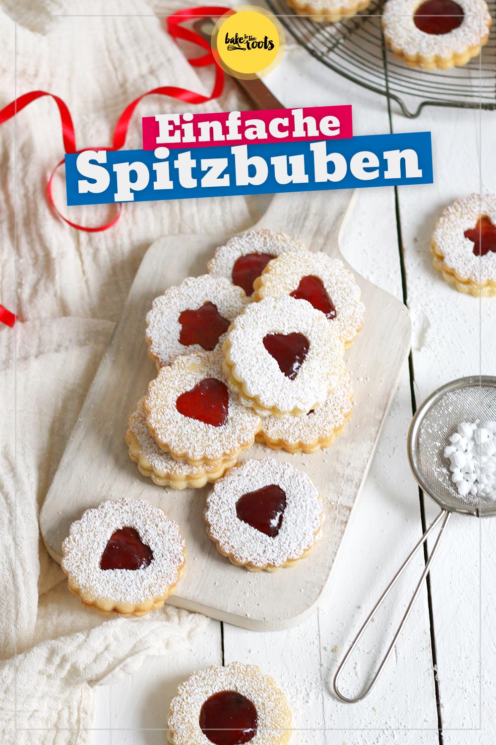 Einfache Spitzbuben | Bake to the roots