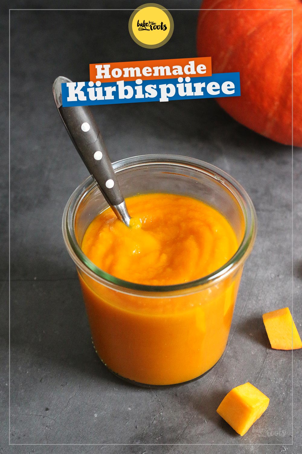Einfaches Kürbispüree (Homemade) | Bake to the roots