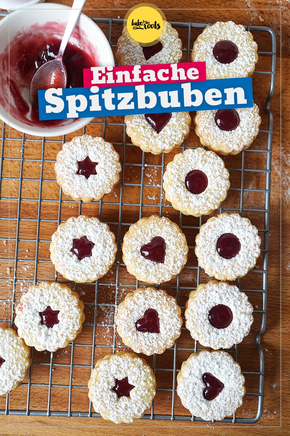 Einfache Spitzbuben | Bake to the roots