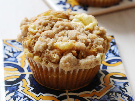 Pumpkin Cheesecake Muffins | Bake to the roots