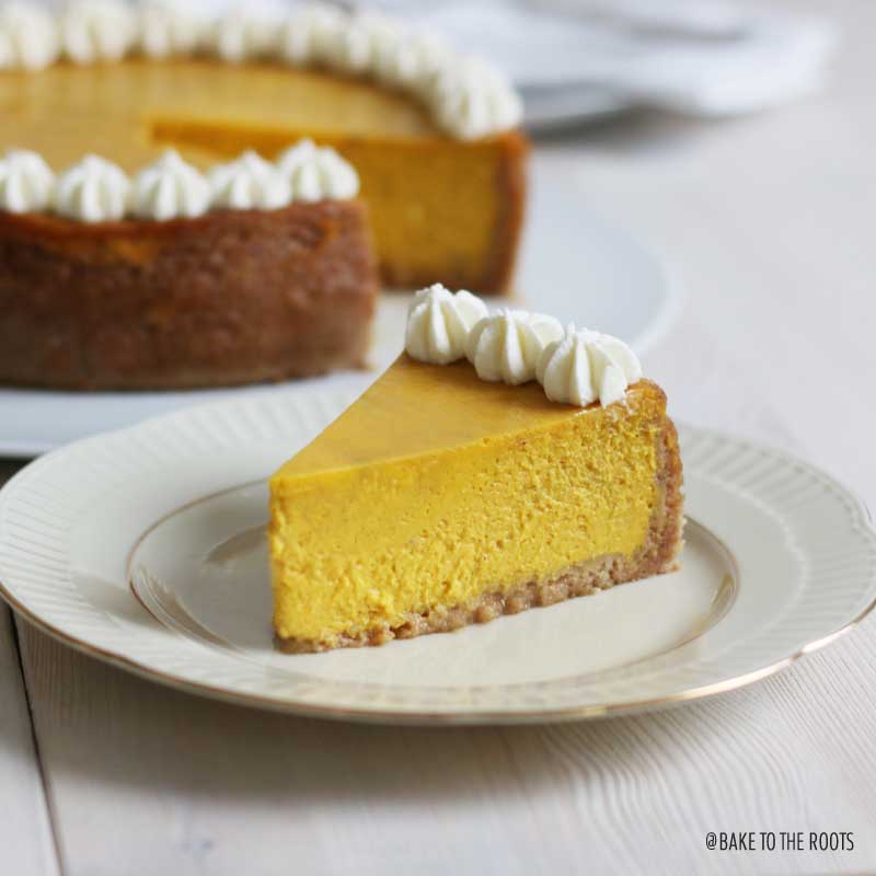 Pumpkin Cheesecake | Bake to the roots