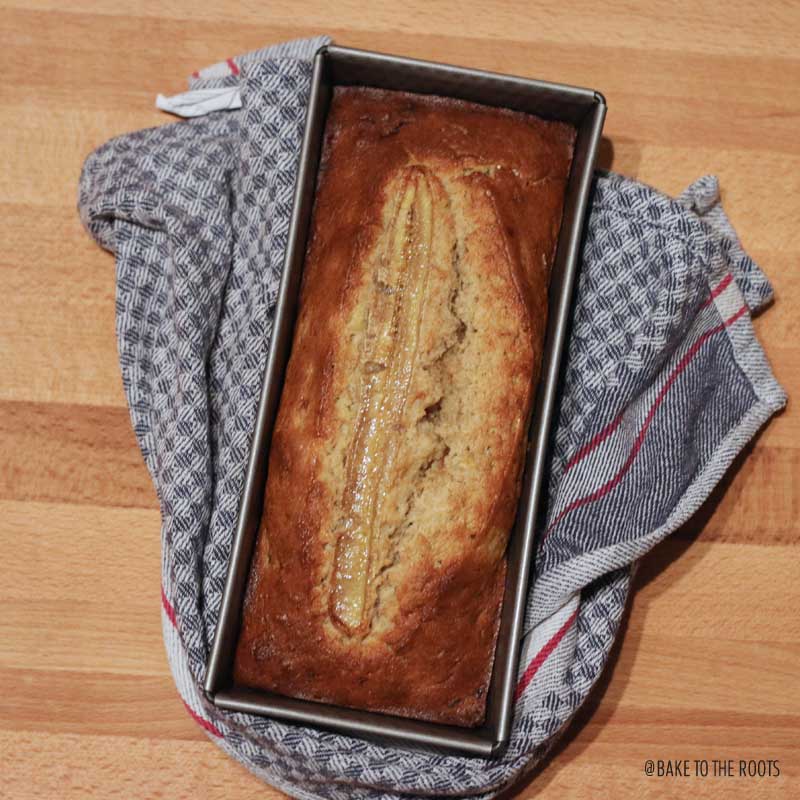 Browned Butter Bourbon Banana Bread | Bake to the roots