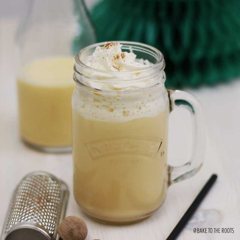 Homemade Eggnog | Bake to the roots