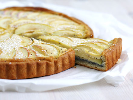 Apfel Mohn Hefekuchen | Bake to the roots