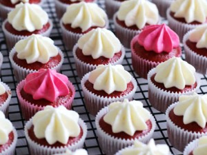 Valentine's Day Mini Beet Root Red Velvet Cupcakes | Bake to the roots