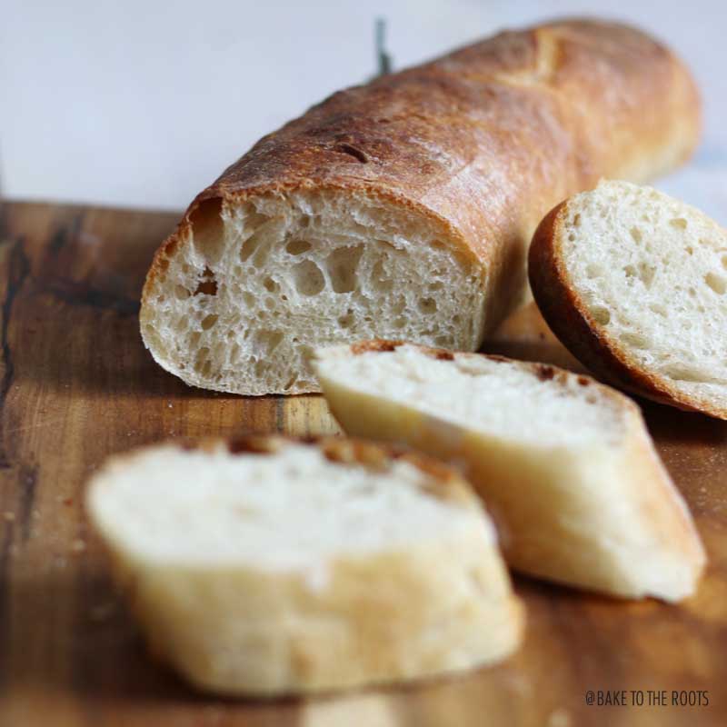 Easy Peasy Baguette | Bake to the roots
