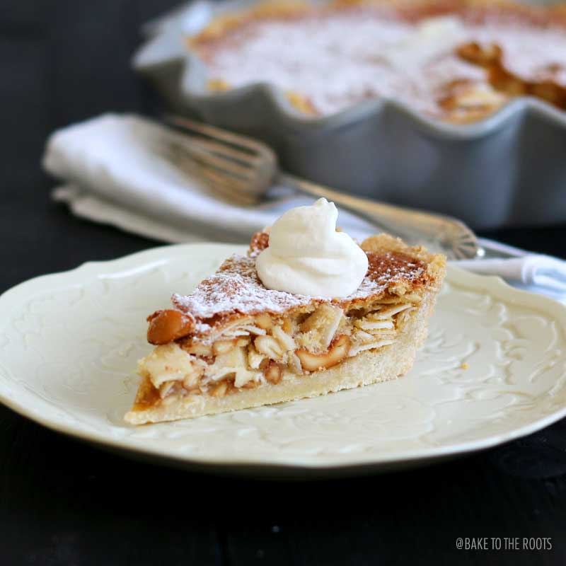 Maple Bourbon Nut Pie | Bake to the roots