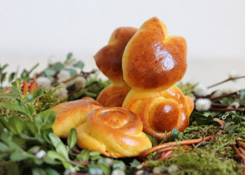 Easter Brioche Bunnies with Saffron | Bake to the roots
