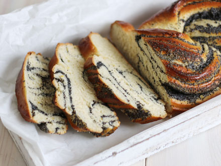Poppy Seed Braided Loaf | Bake to the roots