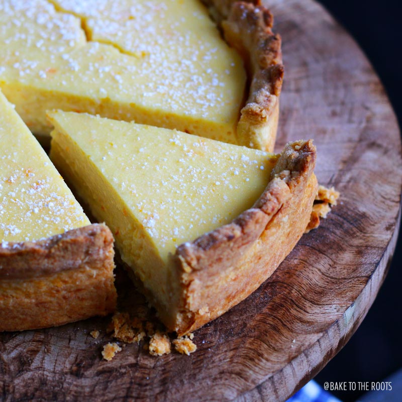 Orange Lemon Ricotta Cake | Bake to the roots