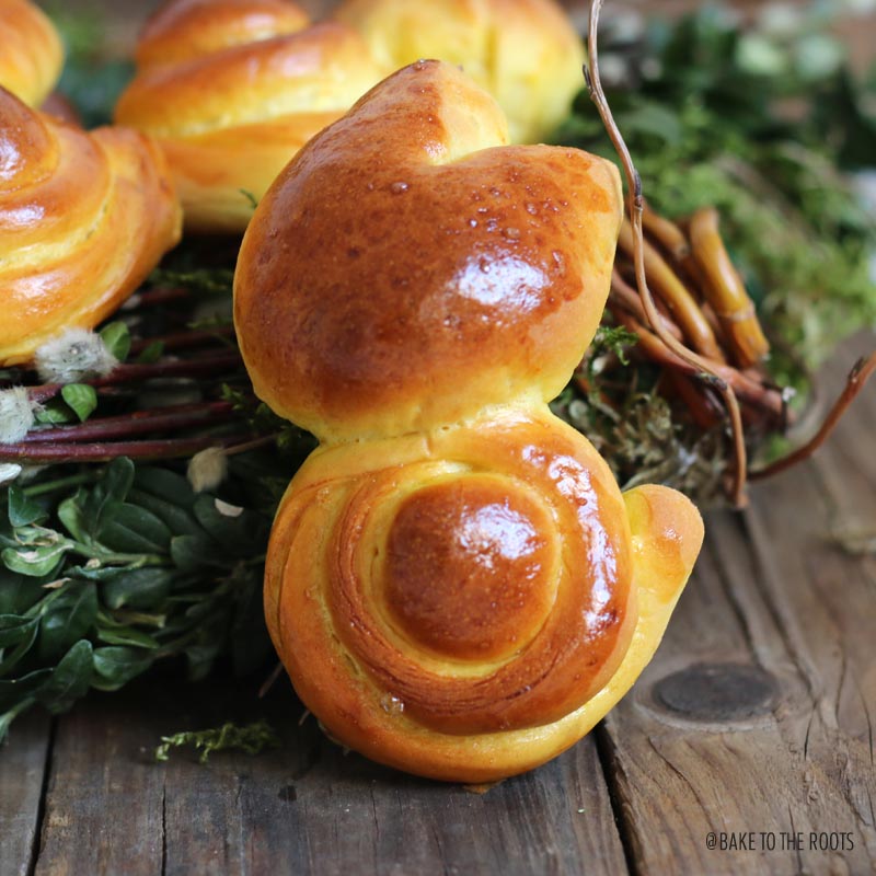 Easter Brioche Bunnies with Saffron | Bake to the roots
