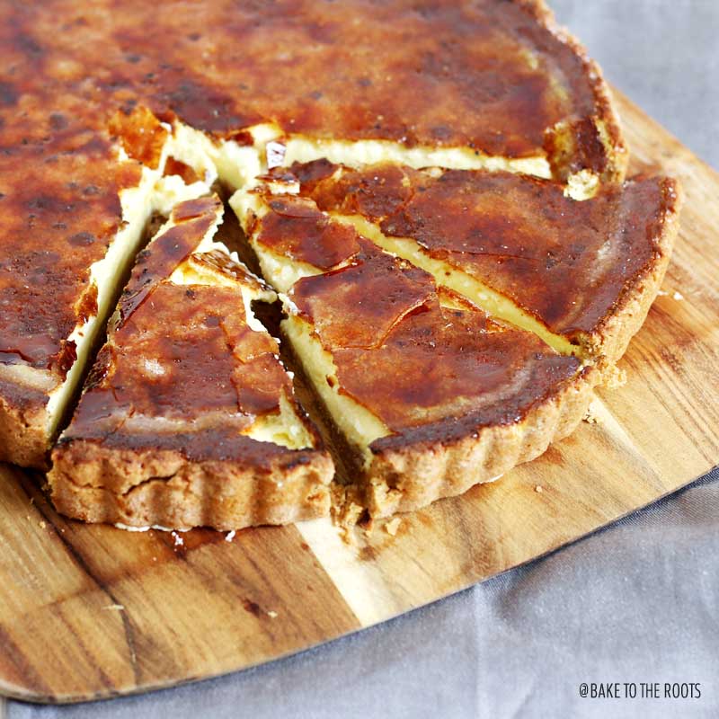 Crème Brûlée Cheesecake | Bake to the roots