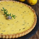 Lemon Thyme Tart | Bake to the roots