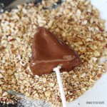Nussecken Cake Pops | Bake to the roots