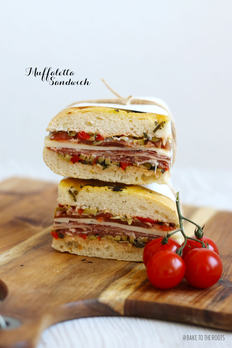 Muffaletta Sandwich | Bake to the roots