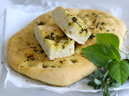 Herb Focaccia Bread | Bake to the roots
