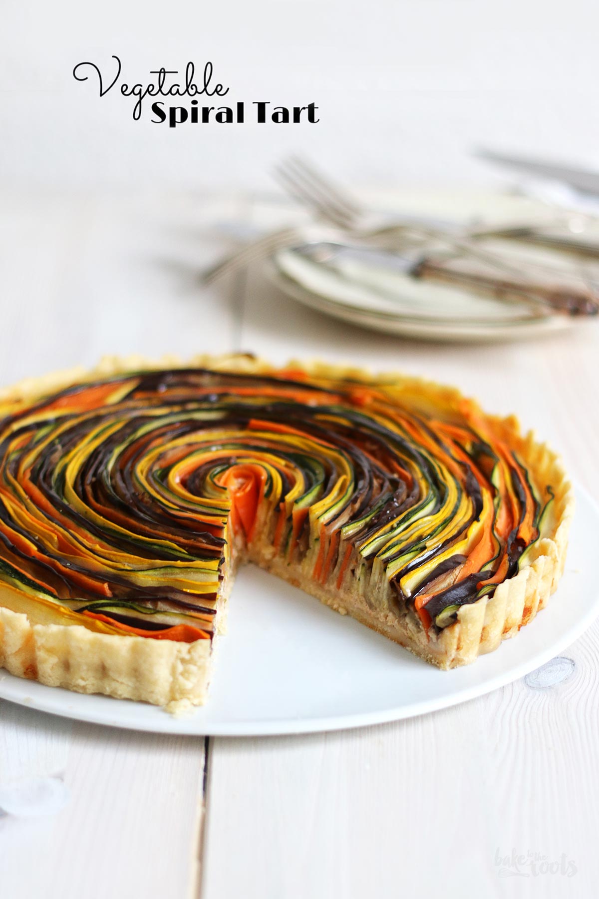 Gemüsetarte aka. Vegetable Spiral Tart | Bake to the roots