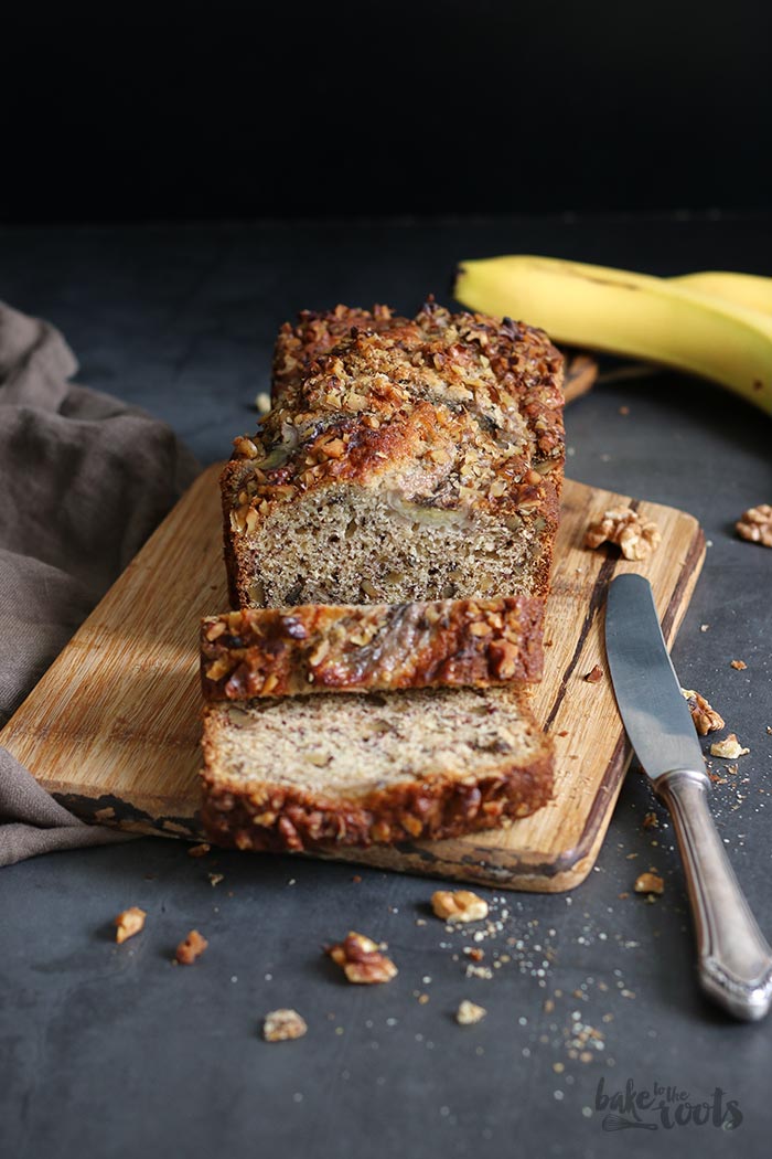 Walnut Banana Bread | Bake to the roots