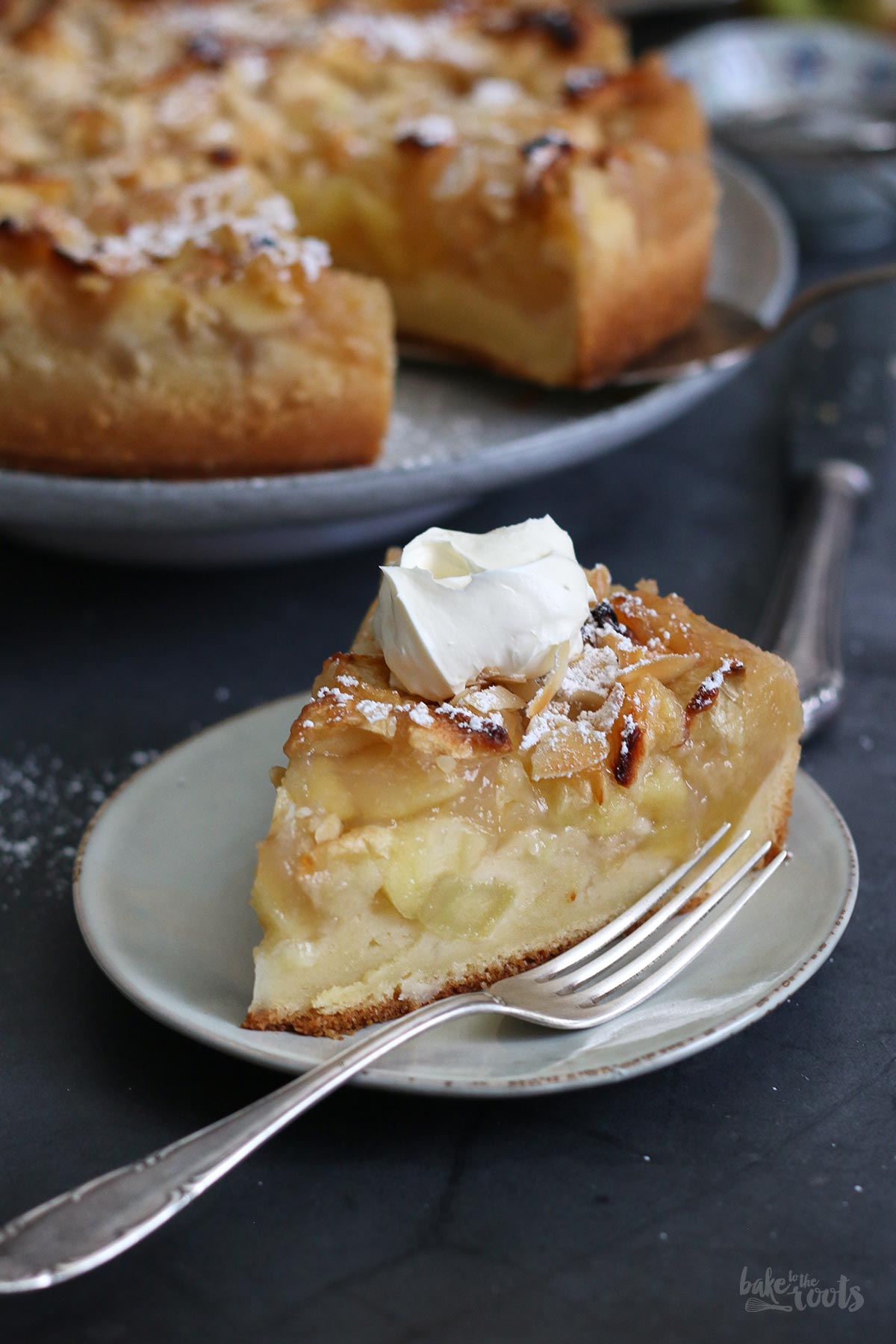 Großmutters Französischer Apfelkuchen | Bake to the roots