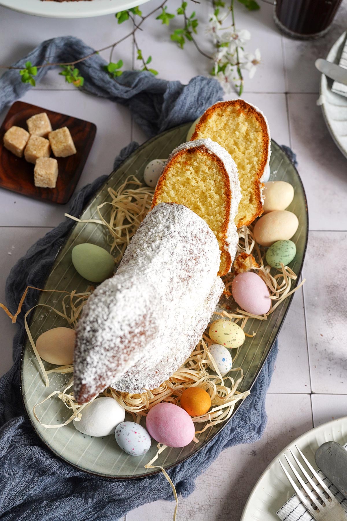 Classic German Easter Lamb Cake | Bake to the roots