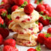 White Chocolate Cream Cheese Strawberry Cookies | Bake to the roots