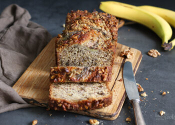 Walnut Banana Bread | Bake to the roots
